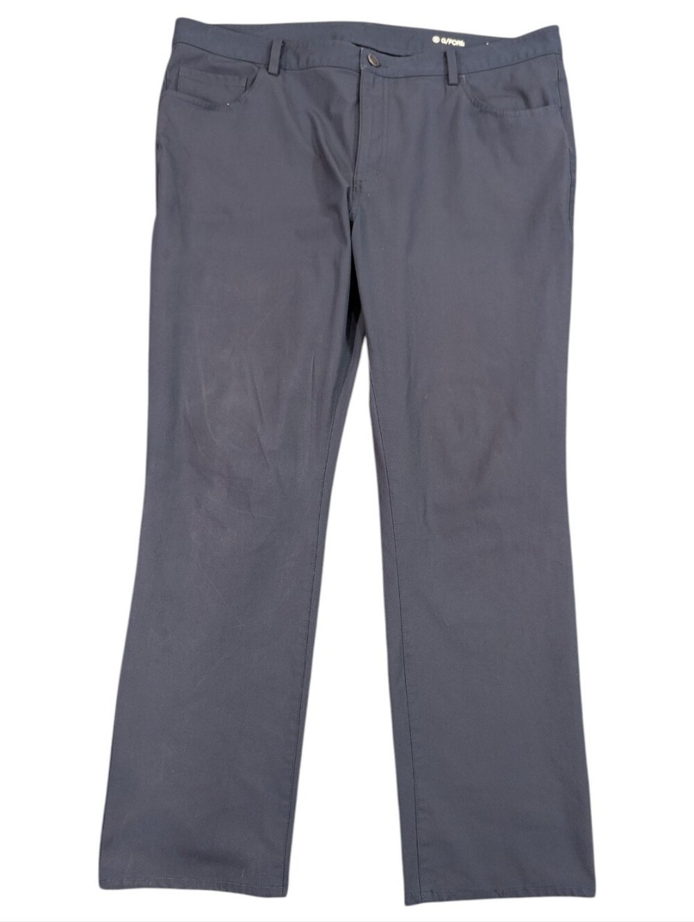 G/force Fore Play Performance Golf Pants Navy Blue SZ 40x30 Preppy Office Busine